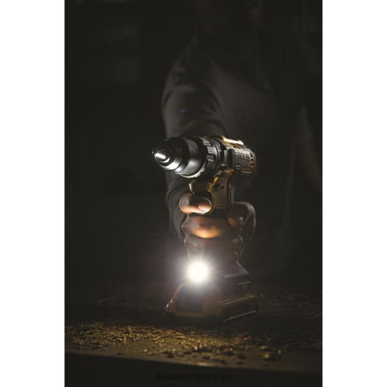 20 v max xr lityum iyon fırçasız kompakt darbeli matkap seti DEWALT R2068190 aletler