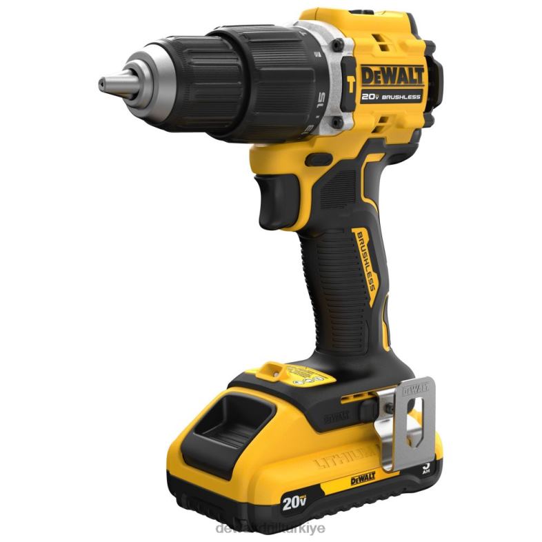 20v max 1/2in darbeli matkap atomik kompakt serisi akülü kit DEWALT R206851 aletler