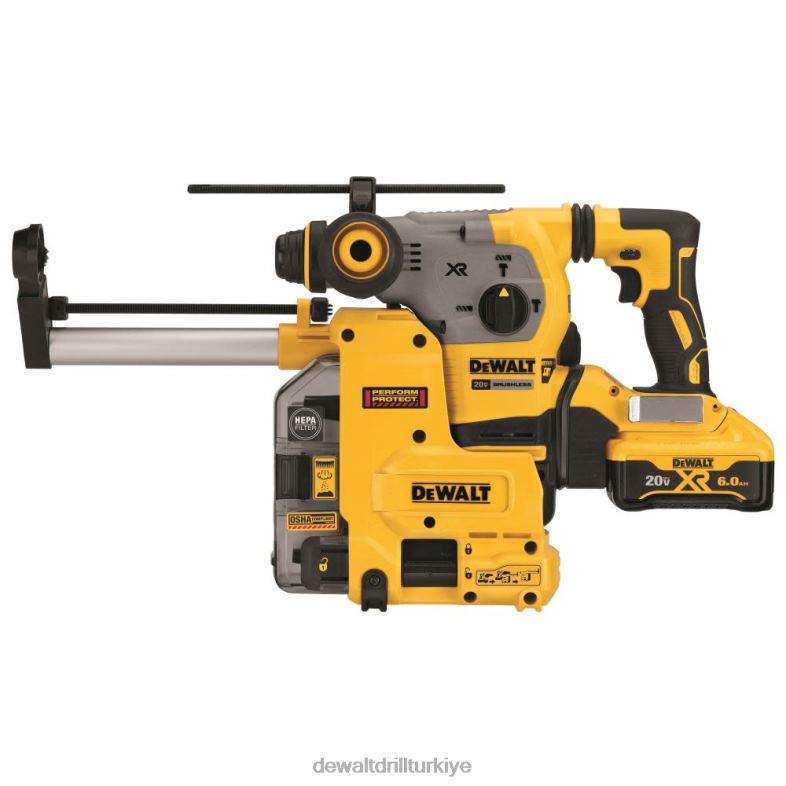 20v max xr 1-1/8 inç sds plus toz toplama özellikli döner çekiç seti DEWALT R2068137 aletler