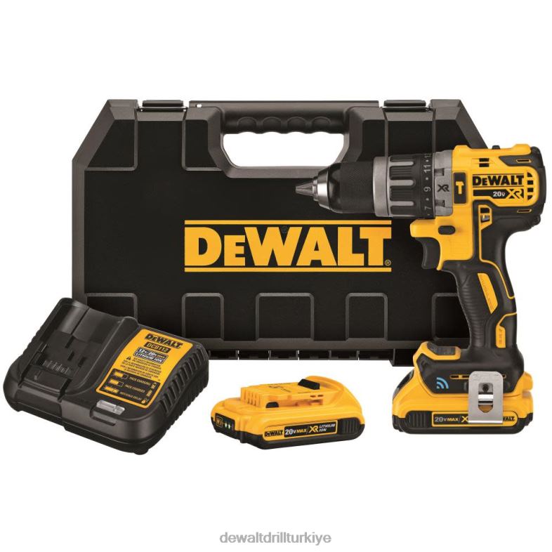 20v max xr aracı kompakt çekiçli matkap kitine bağlanır DEWALT R2068117 aletler