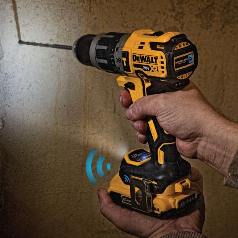 20v max xr aracı kompakt çekiçli matkap kitine bağlanır DEWALT R2068117 aletler