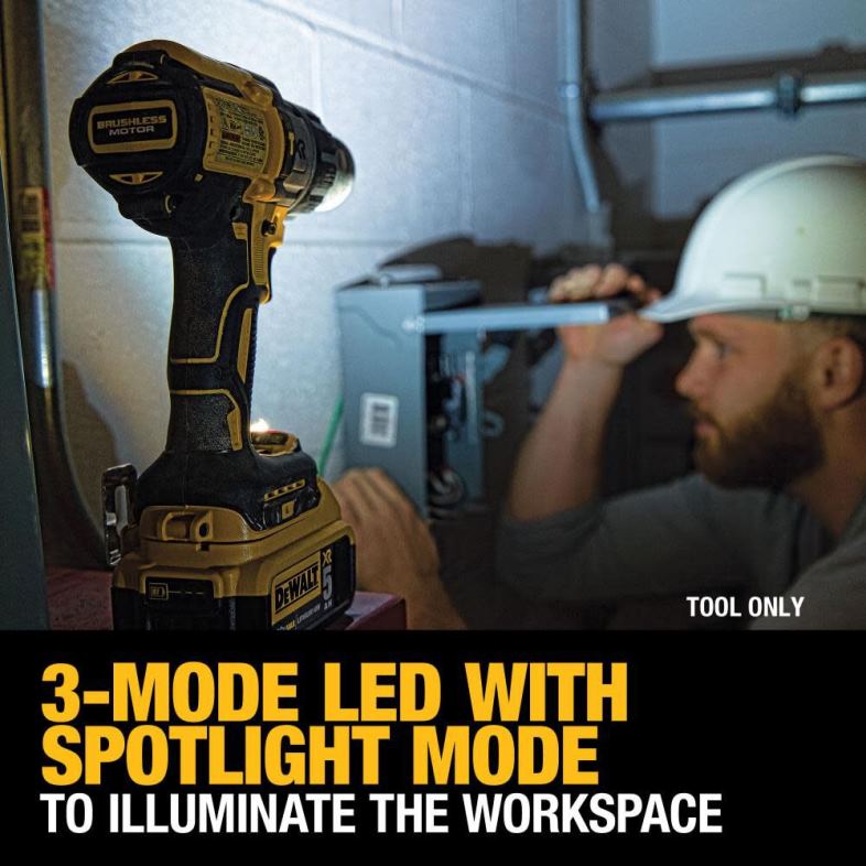 20v max xr darbeli matkap (çıplak alet) DEWALT R206834 aletler