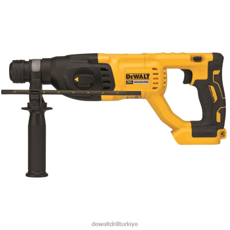 20v max xr fırçasız 1 inç d saplı döner çekiç (çıplak alet) DEWALT R206831 aletler