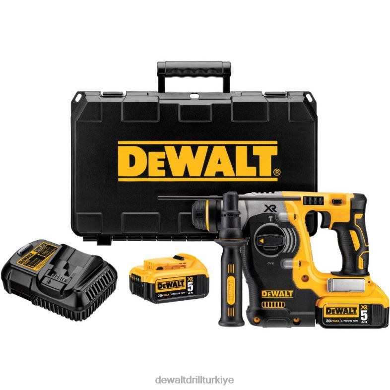 20v max xr fırçasız 1 inç l şeklinde sds plus döner çekiç seti DEWALT R206853 aletler