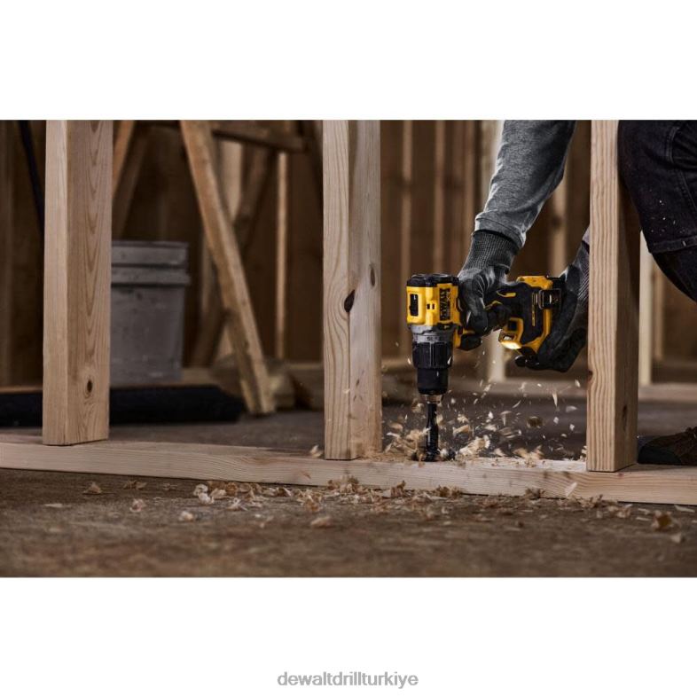 20v xr kompakt darbeli matkap (çıplak alet) DEWALT R206836 aletler