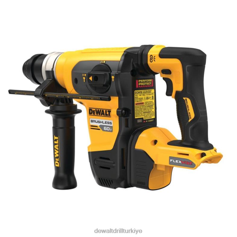 60v maksimum 1 1/4 inç fırçasız sds artı döner çekiç (çıplak alet) DEWALT R206879 aletler