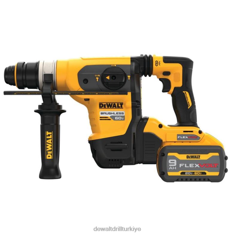 60v max 1 1/4in fırçasız sds plus döner çekiç seti DEWALT R206813 aletler