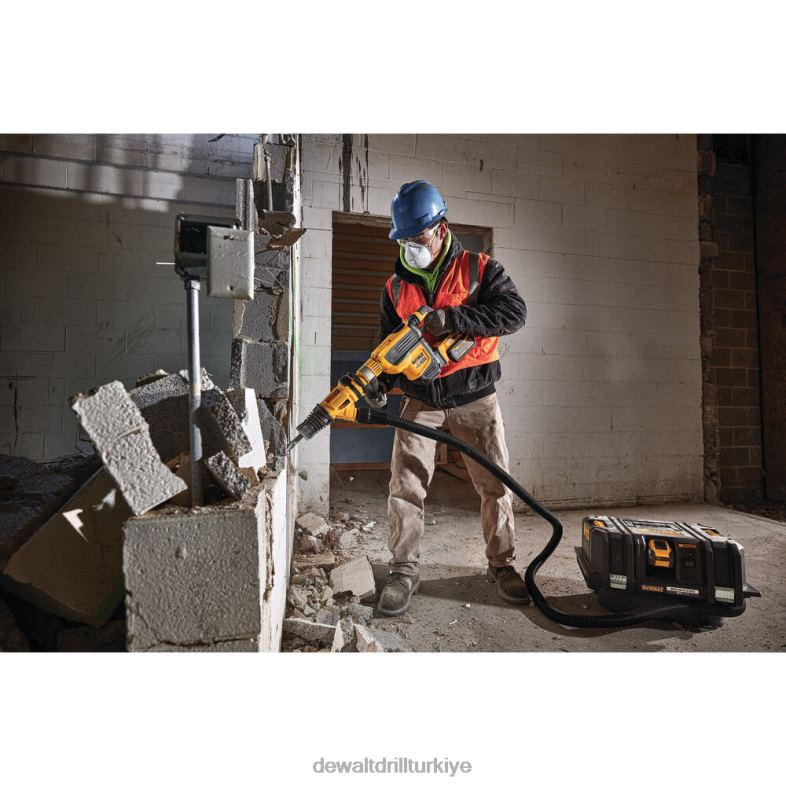 60v max 1-3/4in sds max fırçasız kombinasyon döner çekiç seti DEWALT R206890 aletler