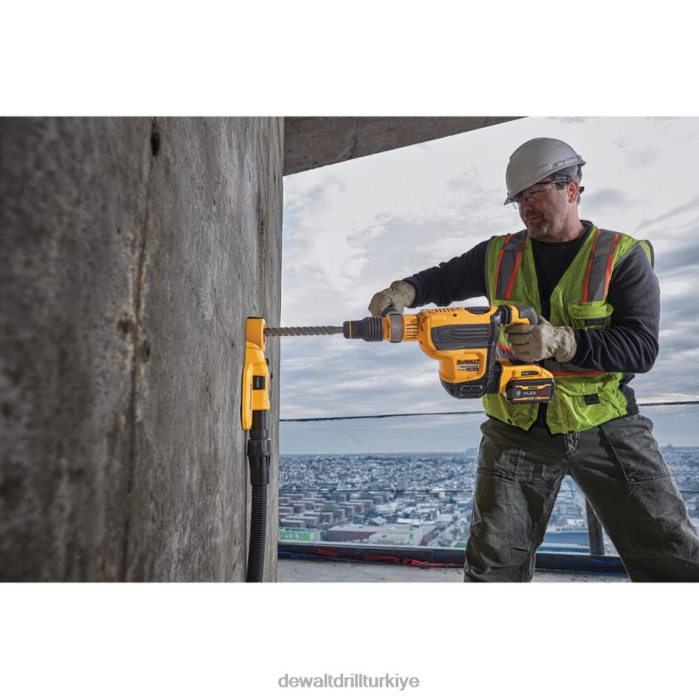60v max 1-3/4in sds max fırçasız kombinasyonlu döner çekiç (çıplak alet) DEWALT R206866 aletler