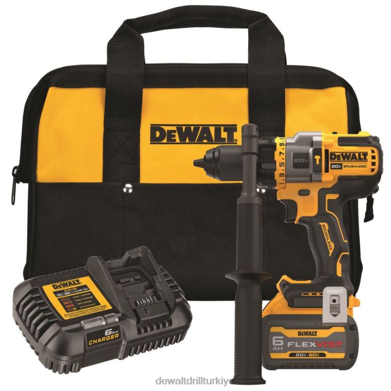 Flexv avantaj kitiyle 20v max 1/2 inç darbeli matkap/sürücü DEWALT R2068179 aletler