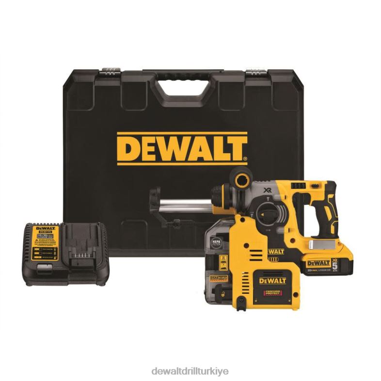 Toz toplama kitli 20v max 1 inç döner kırıcı DEWALT R206896 aletler