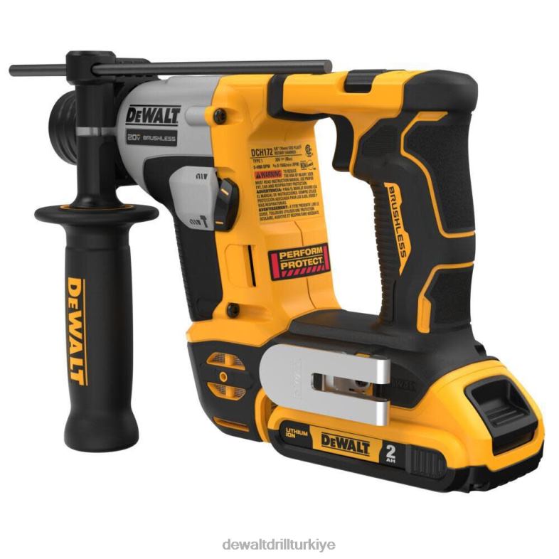 atomik 20v max 5/8in fırçasız sds plus döner çekiç seti DEWALT R2068122 aletler