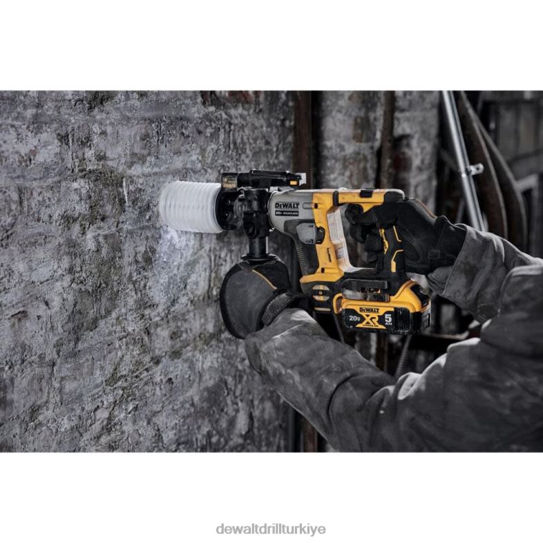 atomik 20v max 5/8in fırçasız sds plus döner çekiç seti DEWALT R2068122 aletler