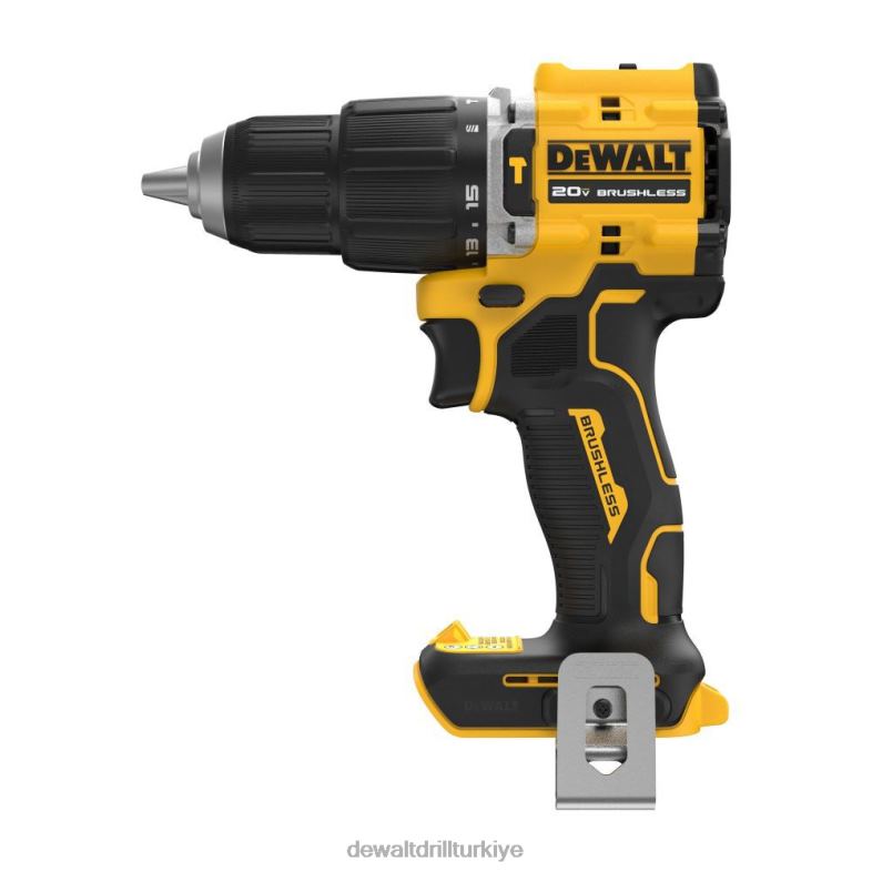 atomik kompakt seri 20v max fırçasız akülü 1/2 inç darbeli matkap (çıplak alet) DEWALT R206892 aletler