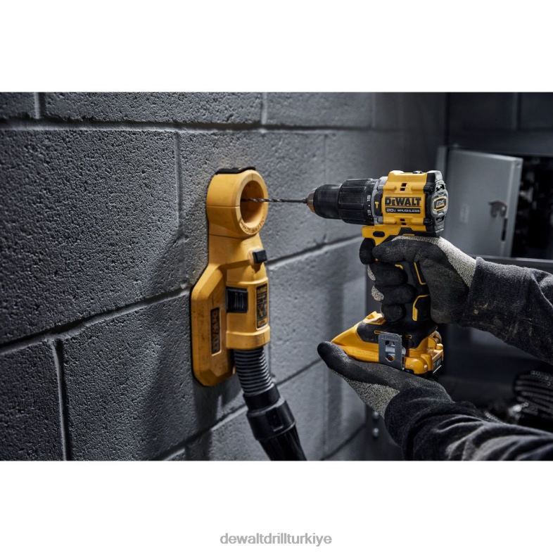 atomik kompakt seri 20v max fırçasız akülü 1/2 inç darbeli matkap (çıplak alet) DEWALT R206892 aletler