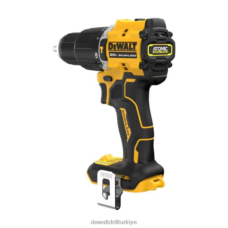atomik kompakt seri 20v max fırçasız akülü 1/2 inç darbeli matkap (çıplak alet) DEWALT R206892 aletler