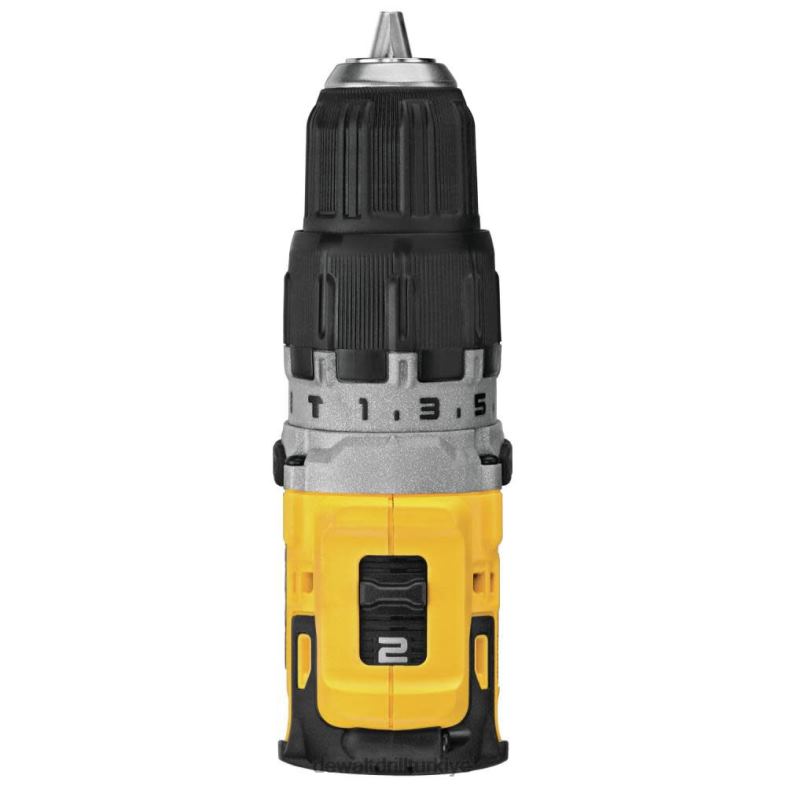 xtreme 12v max fırçasız 3/8 inç akülü darbeli matkap (çıplak alet) DEWALT R206875 aletler