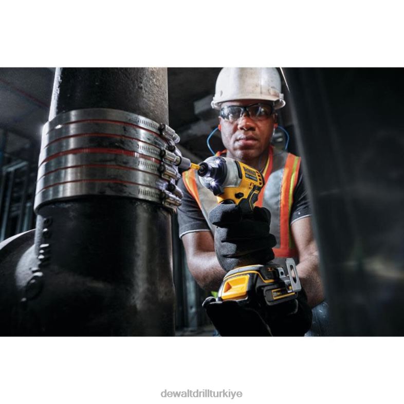 20v maksimum atomik kompakt 1/4 darbeli sürücü kiti paketi DEWALT R2068174 aletler
