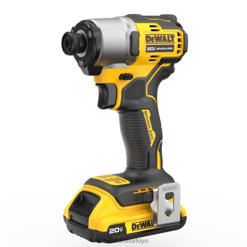 20v max fırçasız kablosuz 1/4 darbeli sürücü kiti DEWALT R206884 aletler