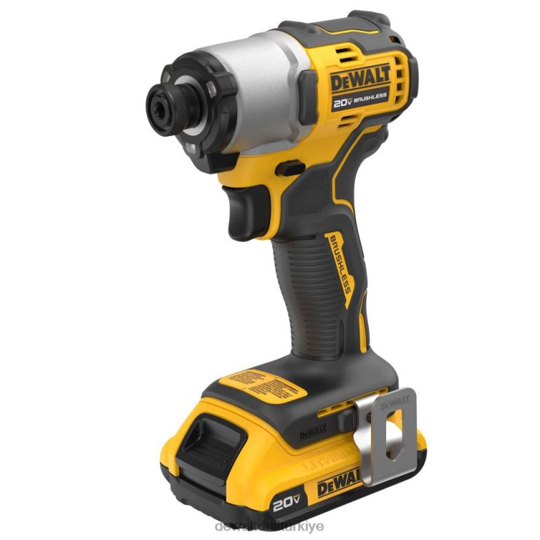 20v max fırçasız kablosuz 1/4 darbeli sürücü kiti DEWALT R206884 aletler