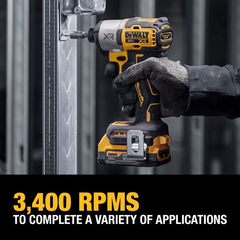 20v max xr 1/4in darbeli sürücü kiti DEWALT R20687 aletler