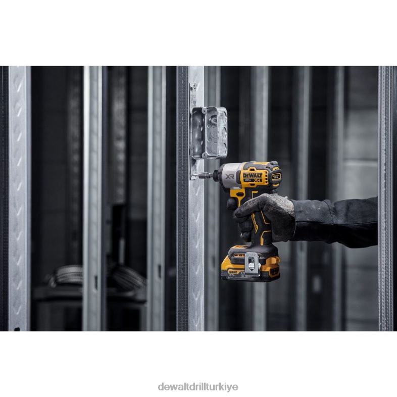 20v max xr 1/4in darbeli sürücü kiti DEWALT R20687 aletler