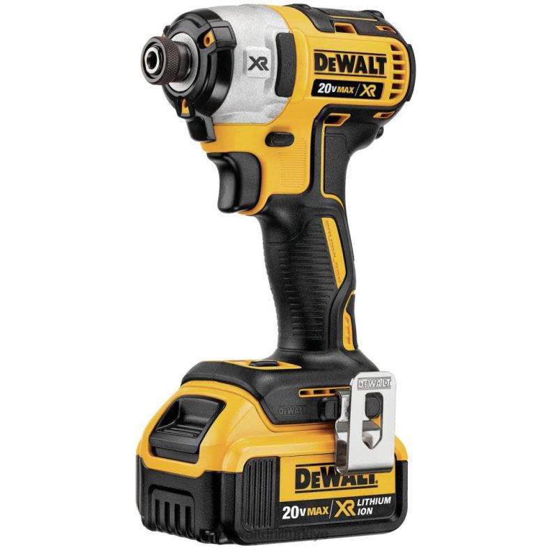 20v max xr fırçasız 1/4 inç 3 vitesli darbeli vidalama makinesi DEWALT R206886 aletler