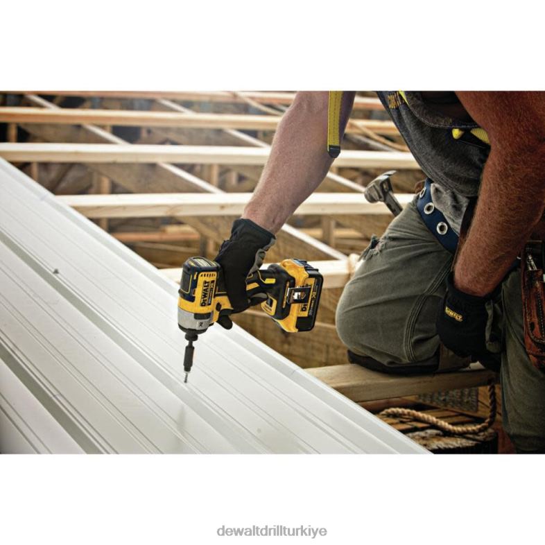 20v max xr fırçasız 1/4 inç 3 vitesli darbeli vidalama makinesi DEWALT R206886 aletler