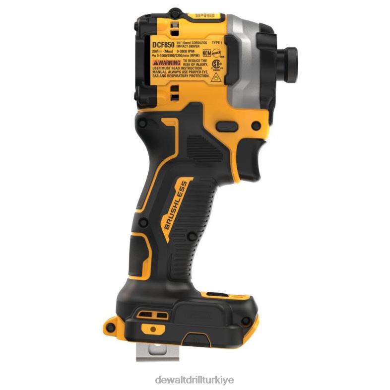atomik 20v maksimum darbe sürücüsü 1/4 inç 3 hız (çıplak alet) DEWALT R20682 aletler