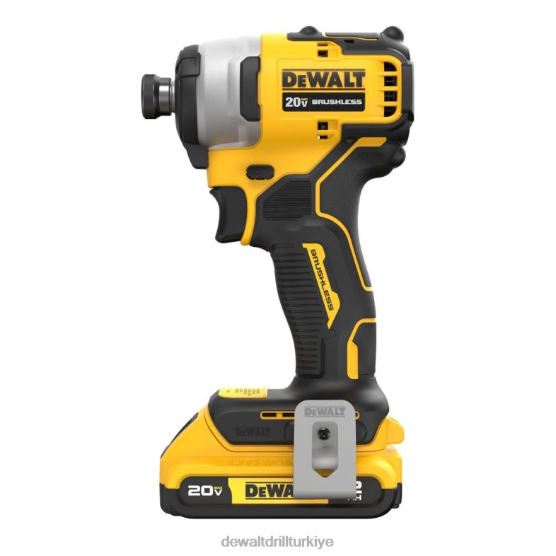 atomik 20v maksimum fırçasız kablosuz kompakt 1/4 inç darbe DEWALT R206842 aletler