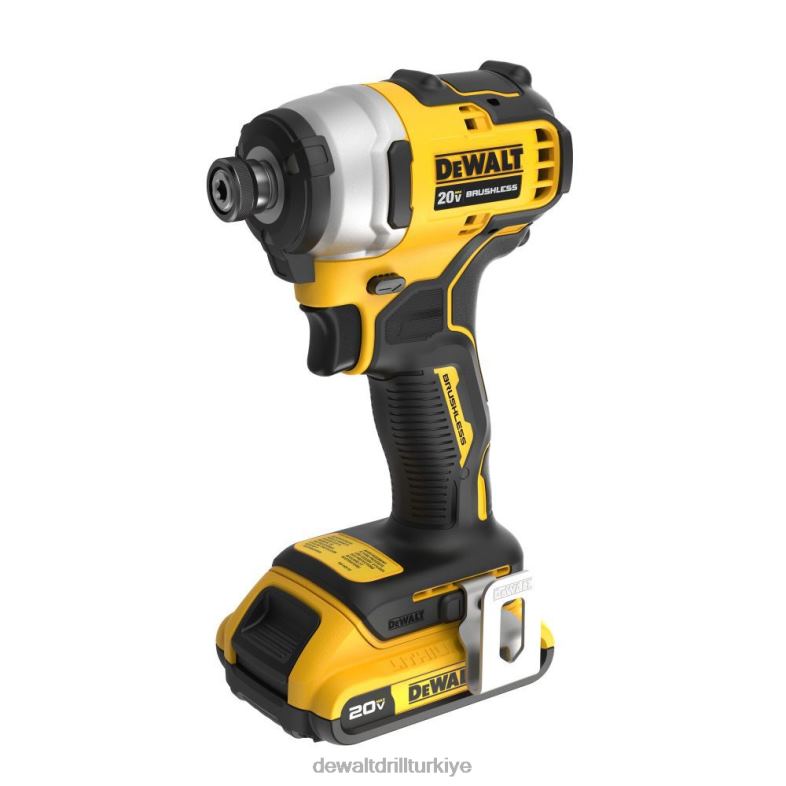 atomik 20v maksimum fırçasız kablosuz kompakt 1/4 inç darbe DEWALT R206842 aletler