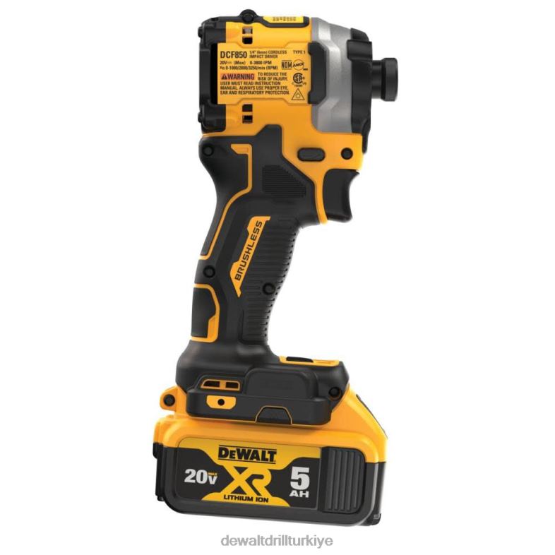 atomik 20v max darbeli sürücü kiti 1/4in 3 hızlı fırçasız kablosuz DEWALT R206814 aletler