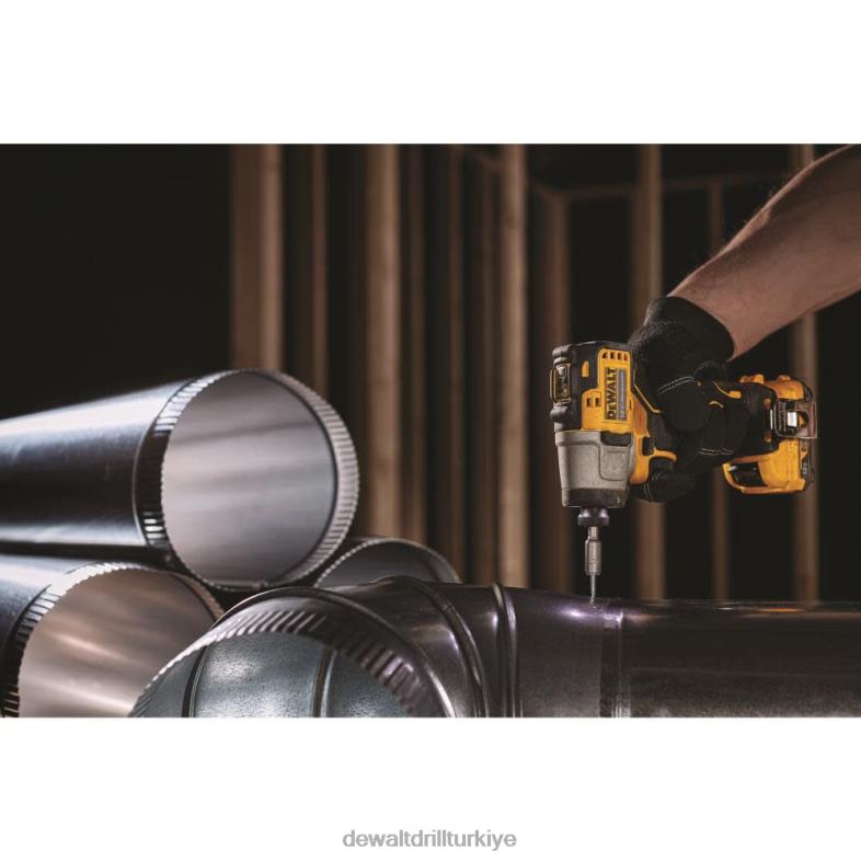 xtreme 12v max fırçasız 1/4 inç kablosuz darbeli vidalama makinesi (çıplak alet) DEWALT R2068111 aletler