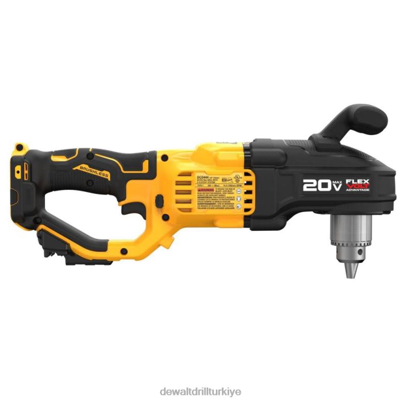 20v maksimum 1/2 inç kompakt saplama ve kiriş matkabı (çıplak alet) DEWALT R206822 aletler