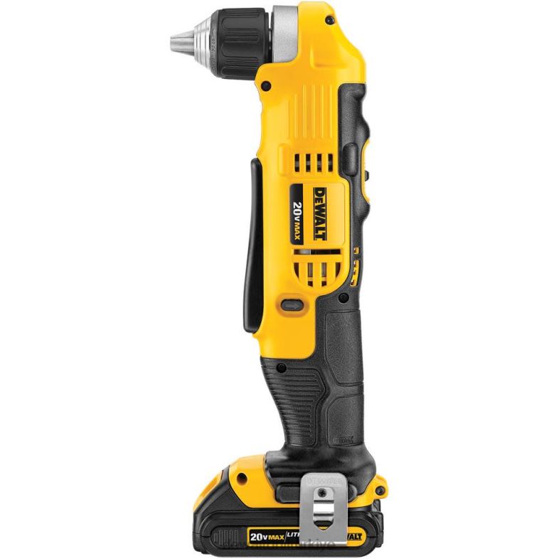 20v max kompakt dik açılı matkap DEWALT R2068113 aletler