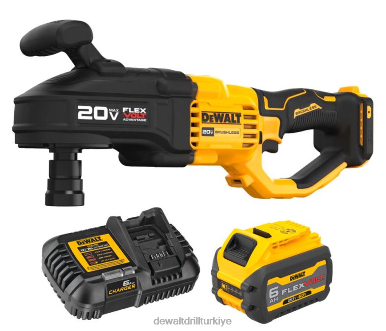 Flexvolt başlangıç ​​kiti paketiyle birlikte 20v max 7/16" kompakt saplama ve kiriş matkabı DEWALT R2068175 aletler