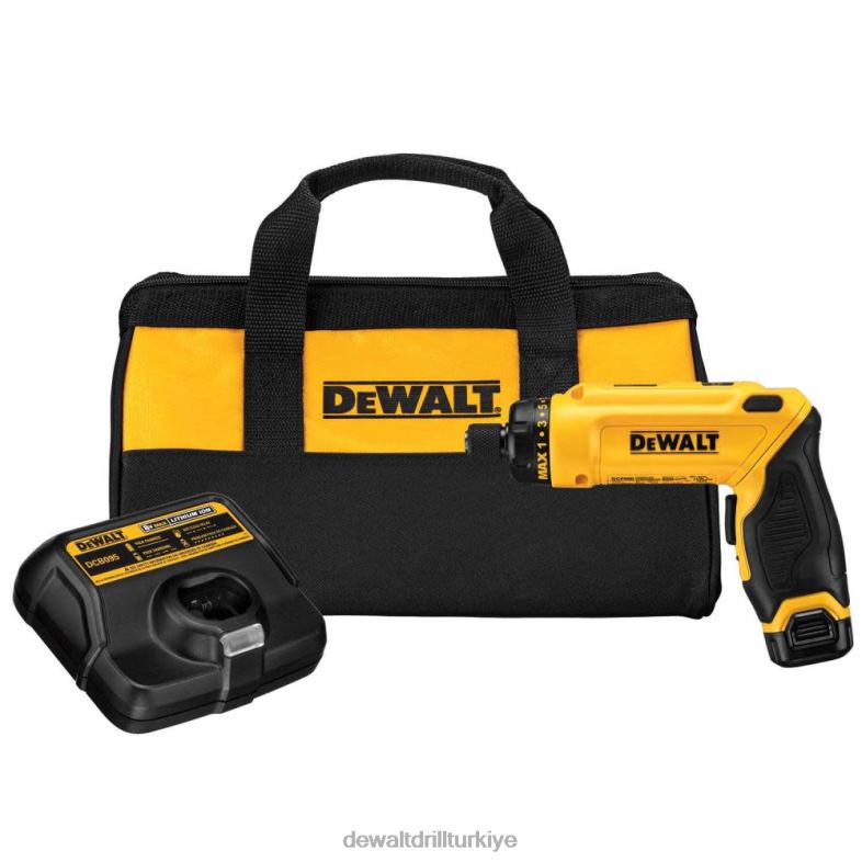 8v max mac tornavida 1 pil seti DEWALT R206852 aletler
