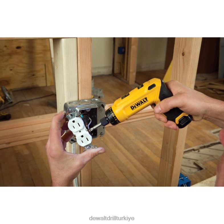 8v max mac tornavida 1 pil seti DEWALT R206852 aletler