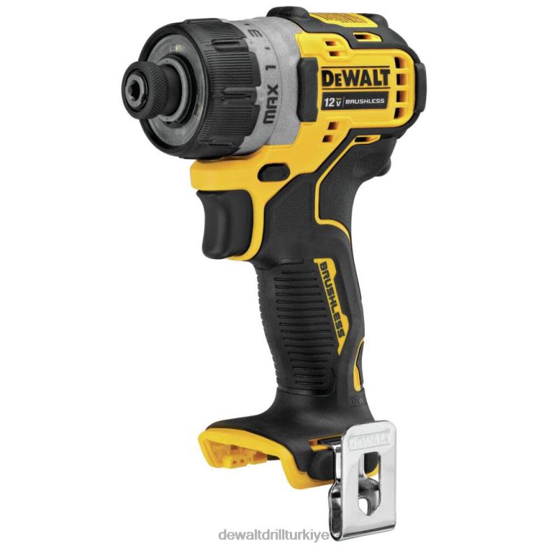 xtreme 12v max fırçasız 1/4 inç akülü tornavida (çıplak alet) DEWALT R2068142 aletler