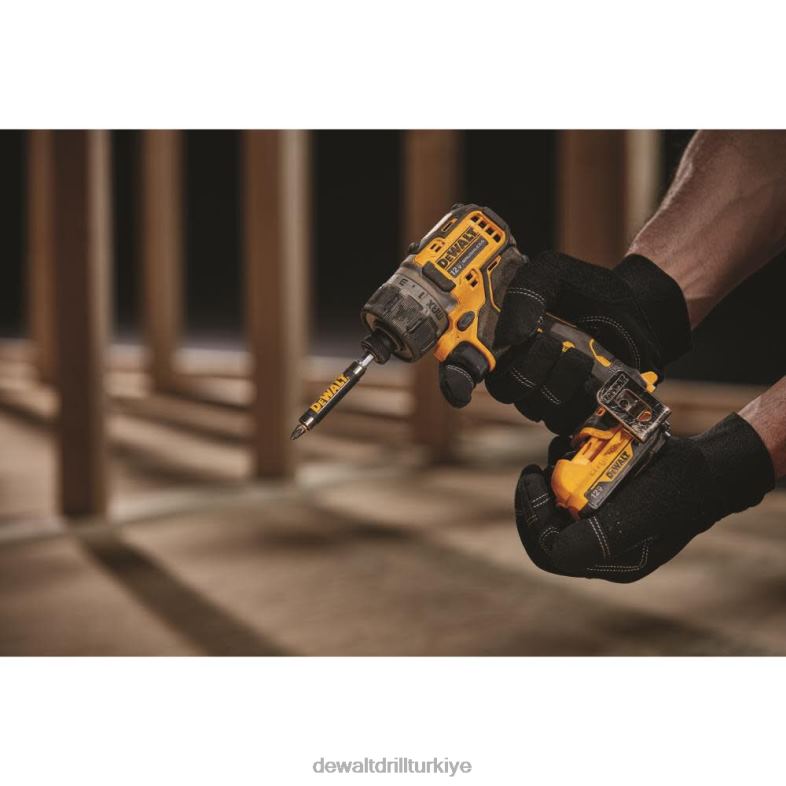xtreme 12v max fırçasız 1/4 inç akülü tornavida (çıplak alet) DEWALT R206870 aletler