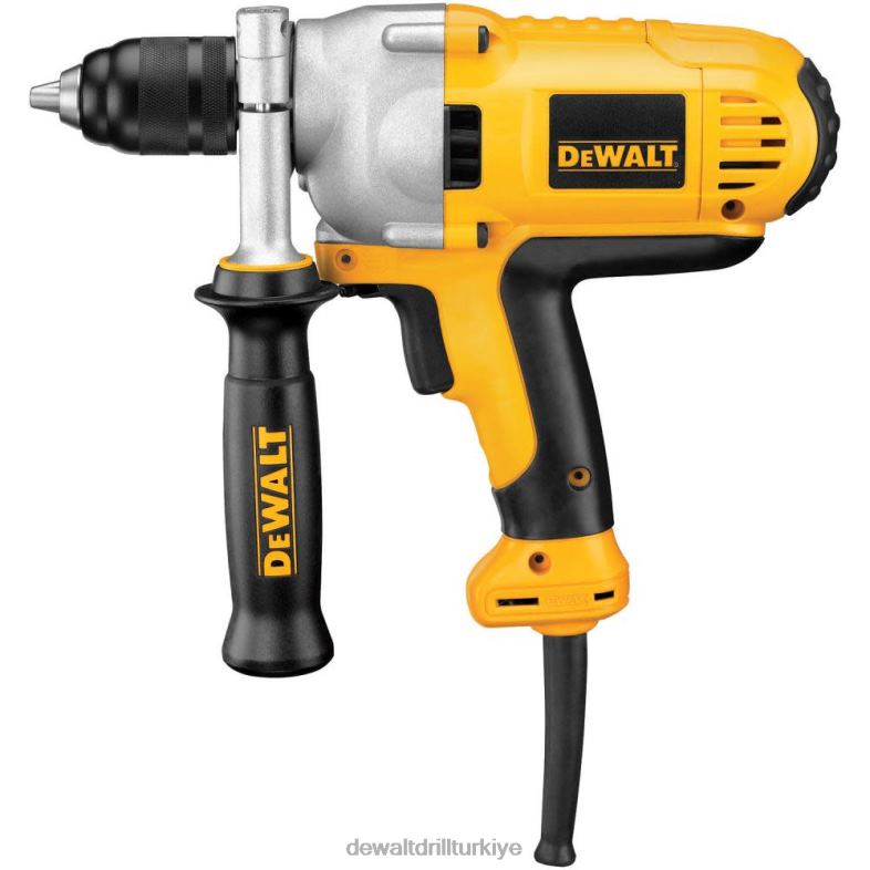 10 amp 1/2 inç orta saplı anahtarsız matkap DEWALT R206888 aletler