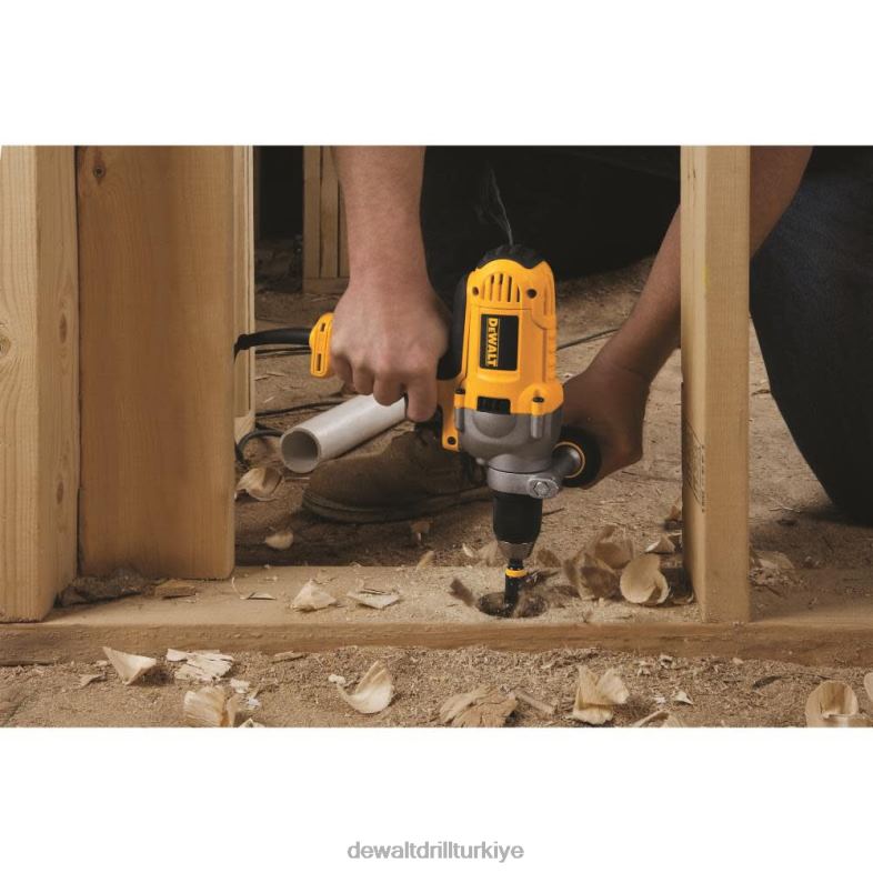 10 amp 1/2 inç orta saplı anahtarsız matkap DEWALT R206888 aletler