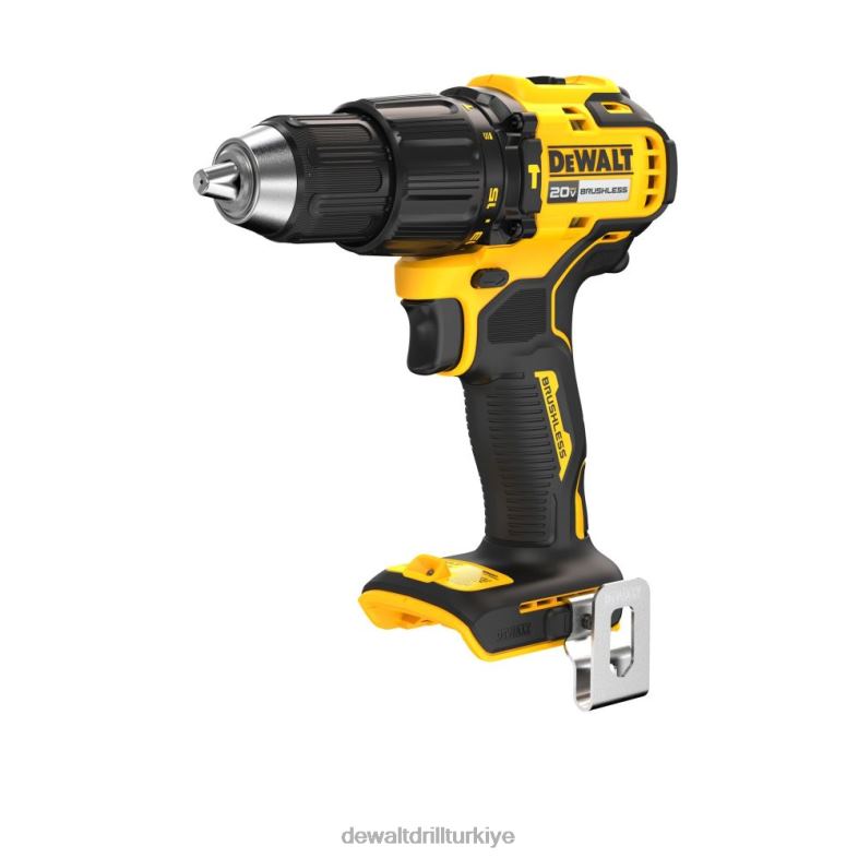 20v maksimum fırçasız akülü 1/2 inç darbeli matkap (çıplak alet) DEWALT R206899 aletler