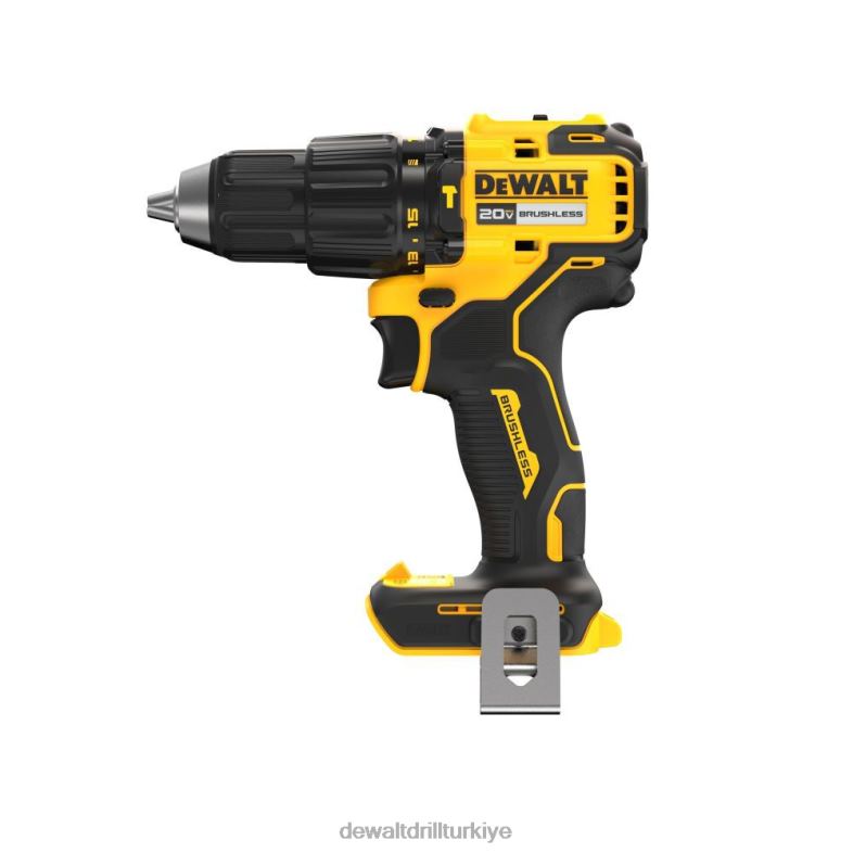 20v maksimum fırçasız akülü 1/2 inç darbeli matkap (çıplak alet) DEWALT R206899 aletler