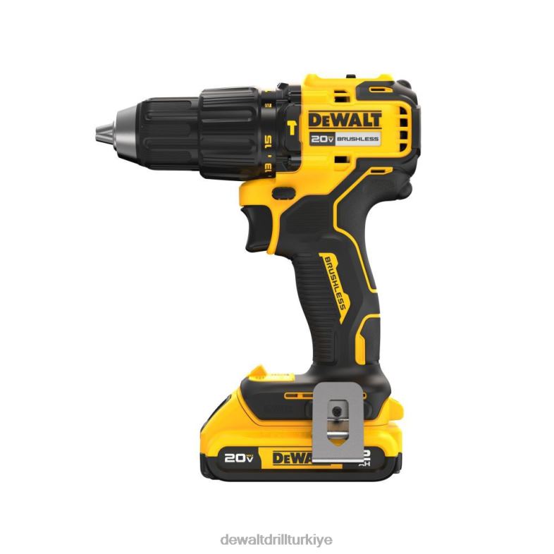 20v max fırçasız akülü 1/2 inç darbeli matkap seti DEWALT R206855 aletler