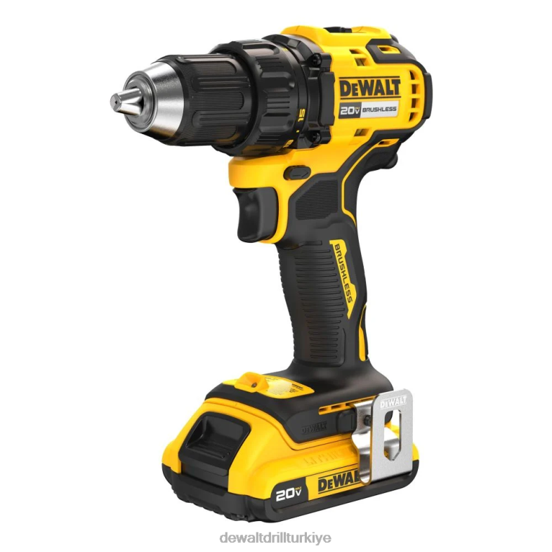 20v max fırçasız kablosuz 1/2 inç matkap/sürücü kiti DEWALT R206840 aletler