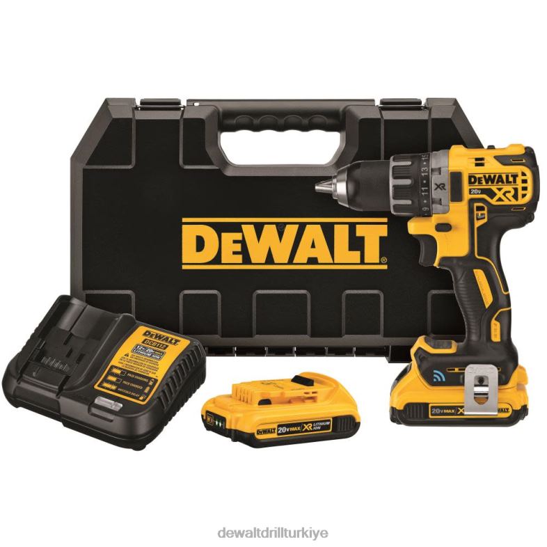 20v max xr aracı kompakt matkap/sürücü kitini bağlayın DEWALT R2068131 aletler