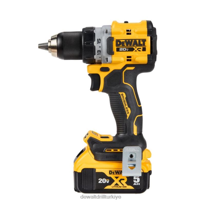 20v max xr fırçasız kablosuz 1/2 inç matkap/sürücü kiti DEWALT R206838 aletler