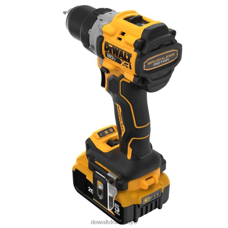 20v max xr fırçasız kablosuz 1/2 inç matkap/sürücü kiti DEWALT R206838 aletler