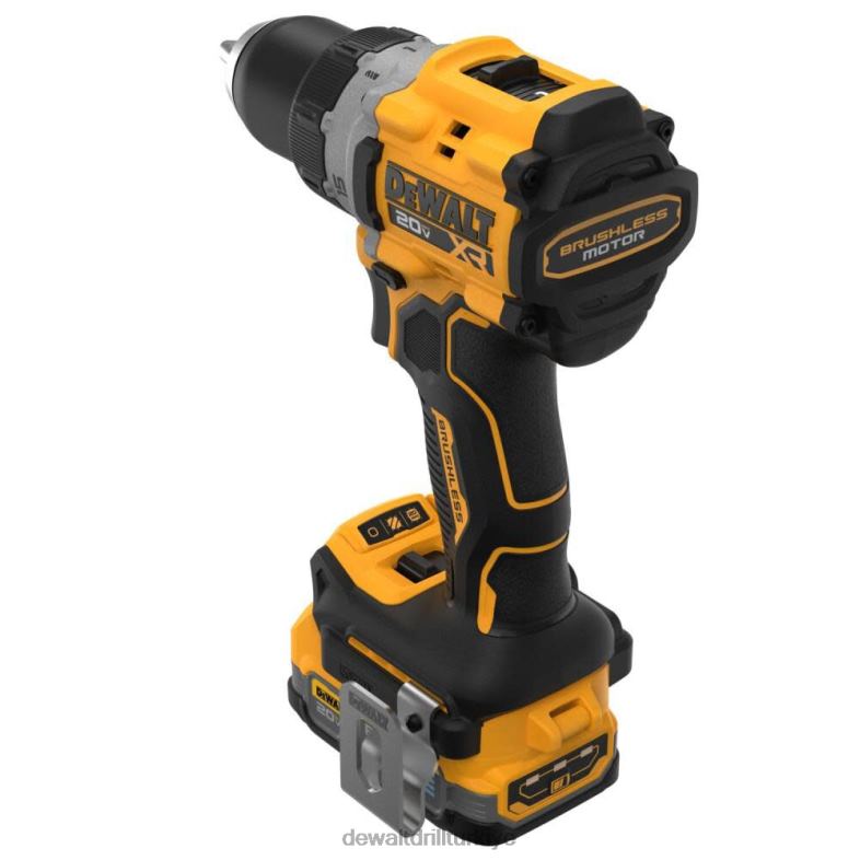 20v max xr fırçasız kablosuz 1/2 inç matkap/sürücü kiti DEWALT R206856 aletler